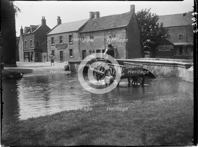Sherborne Street, Bourton-on-the-Water, Cotswold, Gloucestershire, 1907. Creator: Katherine Jean Macfee.