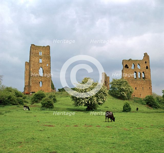 Sheriff Hutton Castle, 12th century. Artist: Unknown