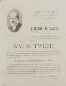 Sheriff's office of the City and County of New York. December 6th, 1875. $10,000..., c1925 - 1975. Creator: Unknown