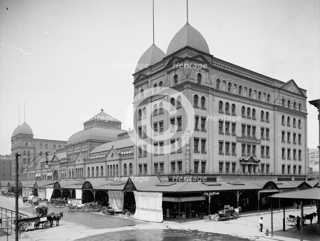 Sheriff Street Market, Cleveland, O[hio], c1905. Creator: Unknown.