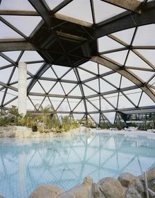 Sherwood Forest Holiday Village, Rufford, Newark and Sherwood, Nottinghamshire, 15/05/1987. Creator: John Laing plc