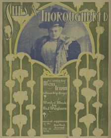 She's a thoroughbred 1898. Creator: Unknown