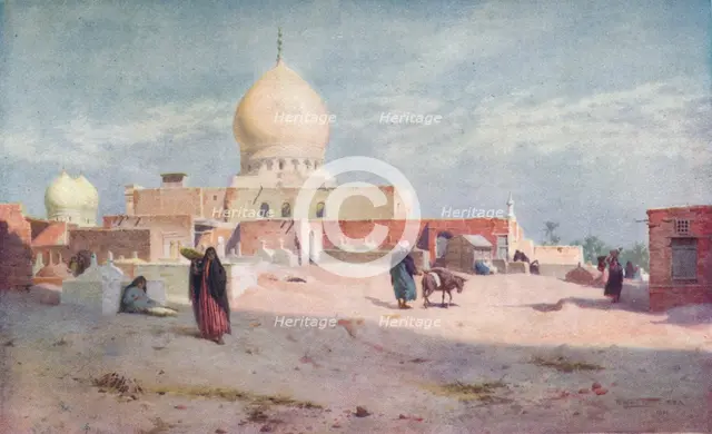 'Sheykh's Tomb at Damietta', c1880, (1904). Artist: Robert George Talbot Kelly.