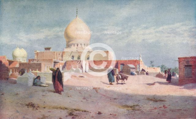 'Sheykh's Tomb at Damietta', c1880, (1904). Artist: Robert George Talbot Kelly.