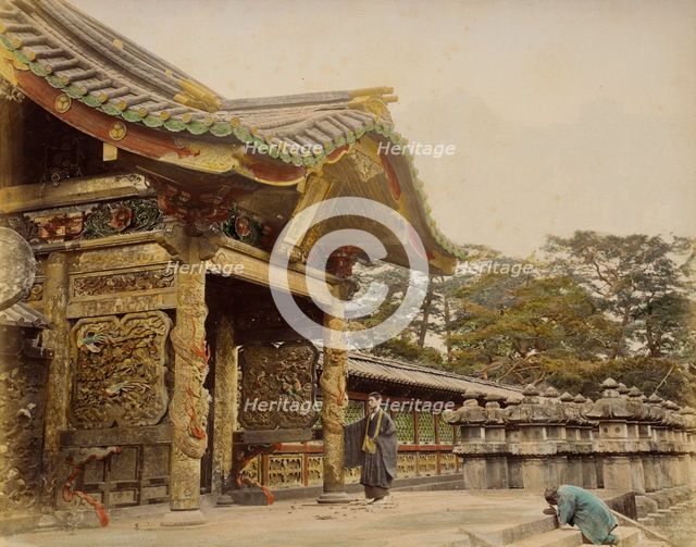 Shiba Temple, 1865. Creator: Unknown.