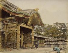 Shiba Temple, 1865. Creator: Unknown