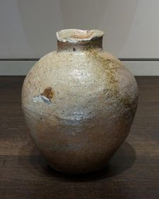 Shigaraki-Ware Jar, 15th century. Creator: Unknown