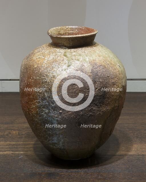 Shigaraki-Ware Jar, 16th century. Creator: Unknown.