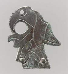 Shield Mount in the Shape of Bird, Frankish, second half 6th century. Creator: Unknown