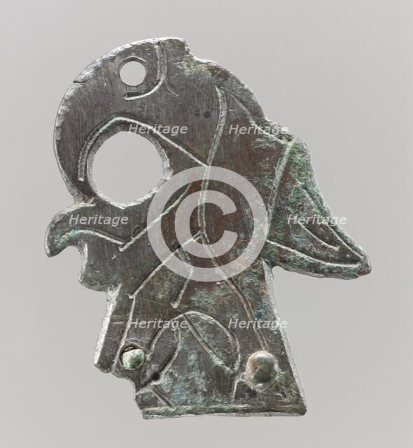 Shield Mount in the Shape of Bird, Frankish, second half 6th century. Creator: Unknown.