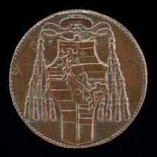 Shield of Arms of Estouteville [reverse], 1461. Creator: Cristoforo di Geremia