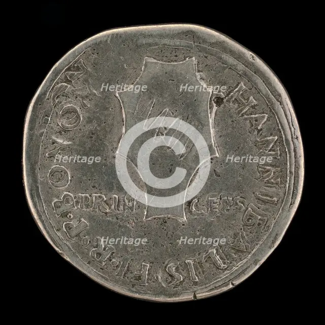Shield of Bentivoglio [reverse]. Creator: Francesco Francia.