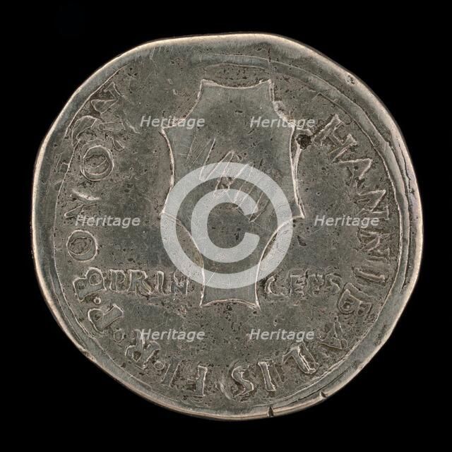 Shield of Bentivoglio [reverse]. Creator: Francesco Francia.