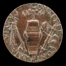 Shield of Caraffa Arms [reverse], early 16th century. Creator: Unknown
