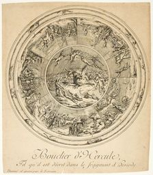 Shield of Hercules, 1756. Creator: Louis-Joseph Le Lorrain