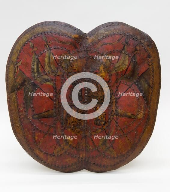 Shield (Adarga), Mexican, probably mid-18th century. Creator: Unknown.