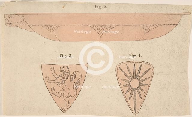 Shield Designs, second half 19th century. Creator: Anon.