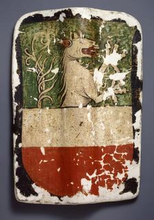 Shield (Pavise), Austrian, 1450-1500. Creator: Unknown