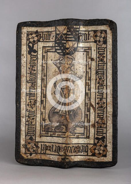 Shield (Pavise), German, Saxon, ca. 1450-75. Creator: Unknown.