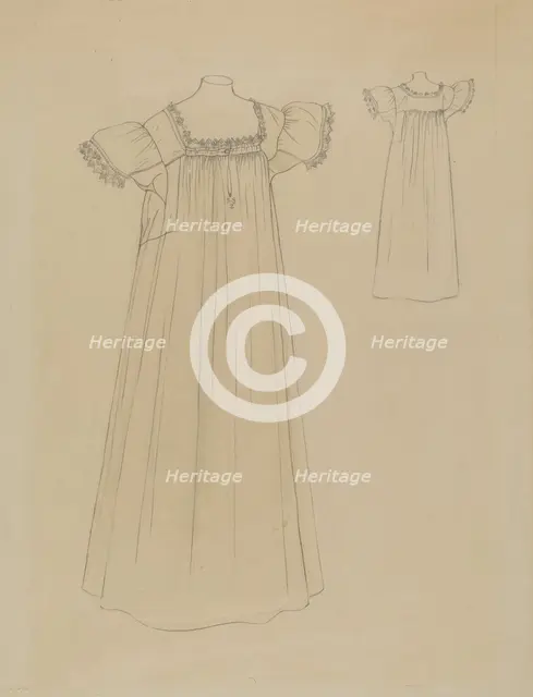 Shift, c. 1936. Creator: Rosalia Lane.