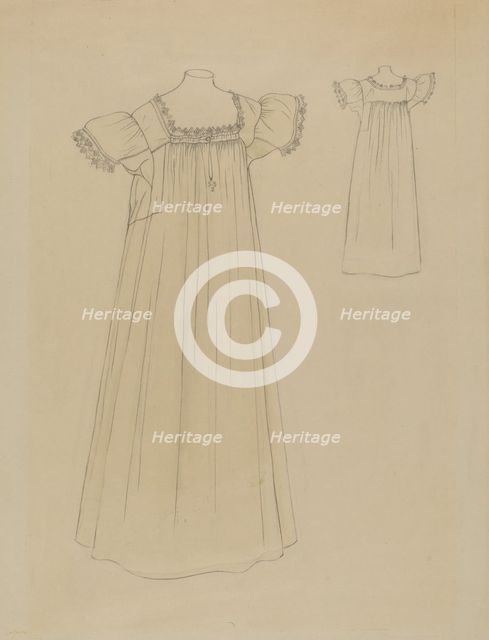 Shift, c. 1936. Creator: Rosalia Lane.