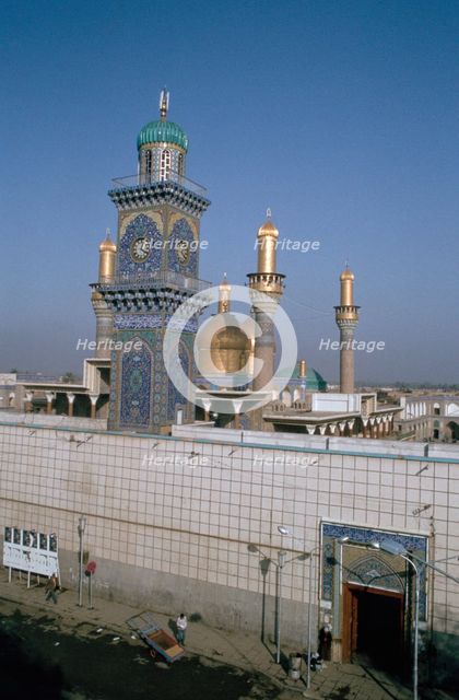 Shiite Mosque of Al-Kadhimain, Baghdad, Iraq, 1977. Creator: Vivienne Sharp.