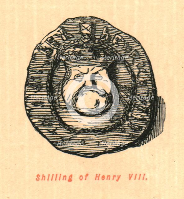 'Shilling of Henry VIII', 1897. Creator: John Leech.