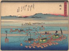 Shimada, from the series The Fifty-three Stations of the Tokaido Road, early 20th century. Creator: Ando Hiroshige