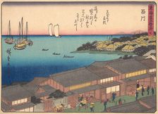 Shinagawa, from the series The Fifty-three Stations of the Tokaido Road, early 20th century. Creator: Ando Hiroshige