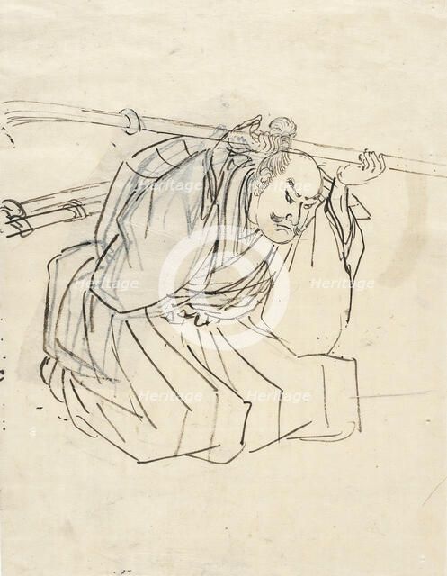 Shinano Sakon Tomoyuki, between 1848 and 1849. Creator: Utagawa Kuniyoshi.