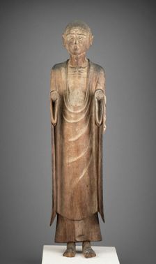Shinto Deity in the Guise of the Monk Hyeja, 11th/early 12th century. Creator: Unknown