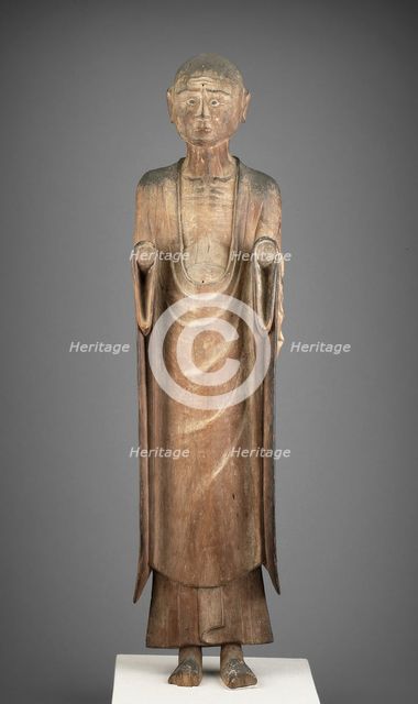 Shinto Deity in the Guise of the Monk Hyeja, 11th/early 12th century. Creator: Unknown.