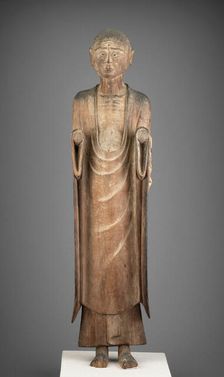 Shinto Deity in the Guise of the Monk Hyeja, 11th/early 12th century. Creator: Unknown