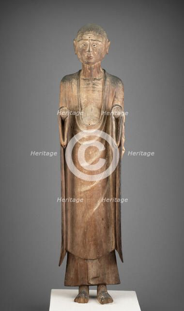 Shinto Deity in the Guise of the Monk Hyeja, 11th/early 12th century. Creator: Unknown.