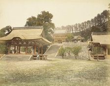 Shinto Temple, 1865. Creator: Unknown