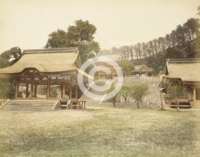 Shinto Temple, 1865. Creator: Unknown.