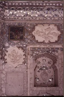 Shish Mahal, Amber Fort, Jaipur, India, 1988. Creator: Amanda Waite