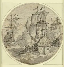 Ship at Sail, n.d. Creator: Unknown