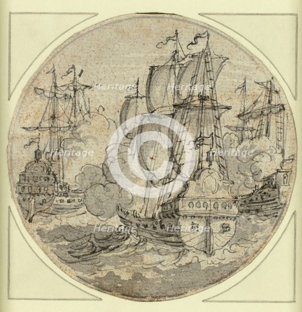 Ship at Sail, n.d. Creator: Unknown.