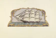 Ship Carver's Sign, c. 1938. Creator: Dorothy Hay Jensen