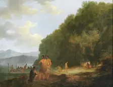 Ship Cove, Queen Charlotte Sound, c1788. Creator: John Webber