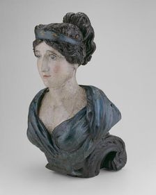 Ship Figurehead: Female Bust, 1800/15. Creator: Unknown