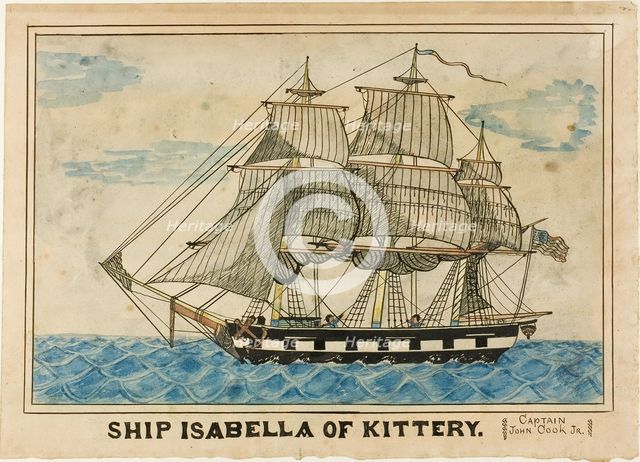 Ship Isabella of Kittery, n.d. Creator: Unknown.