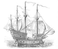 Ship of Henry VIII c1880