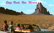 Ship Rock, New Mexico, USA, 1955