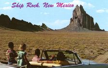 Ship Rock, New Mexico, USA, 1955