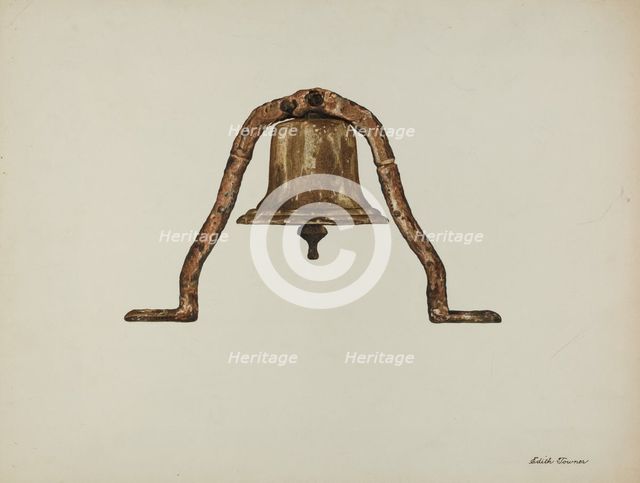 Ship's Bell, 1939. Creator: Edith Towner.