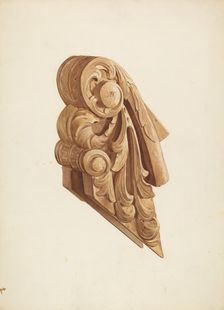 Ship's Billethead, c. 1939. Creator: Willard Hazen