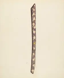 Ship's Carving, 1935/1942. Creator: Frances Matsubara