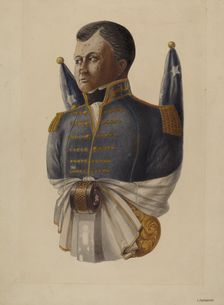 Ship's Figurehead, c. 1938. Creator: Louis Plogsted